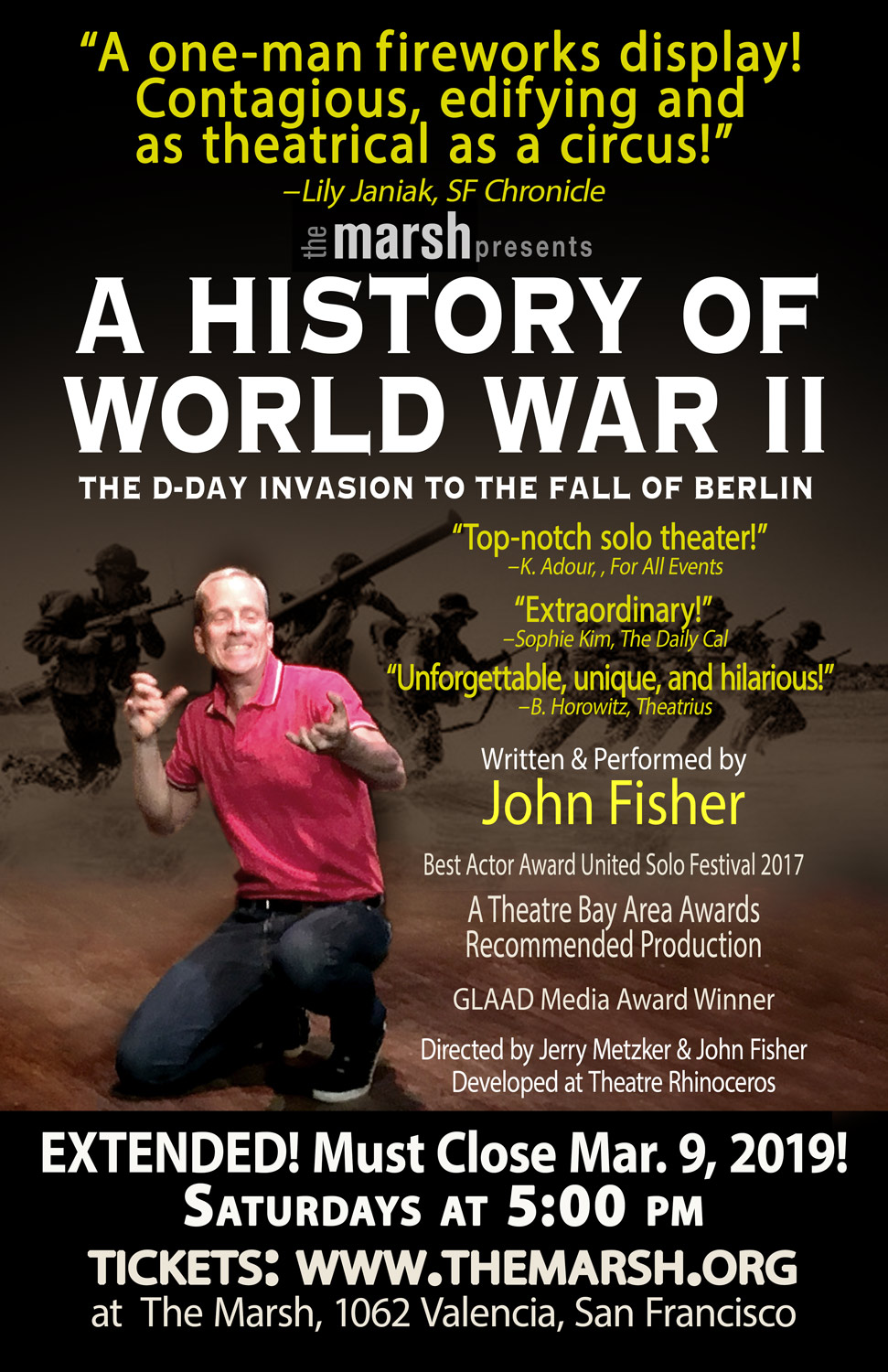 John Fisher in A History of World War II: The D-Day Invasion to the Fall of Berlin